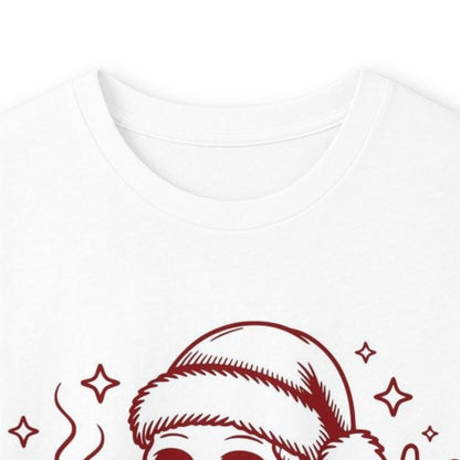 Santa's Favorite Ho Long Sleeve Tee — Funny Skull Christmas Shirt