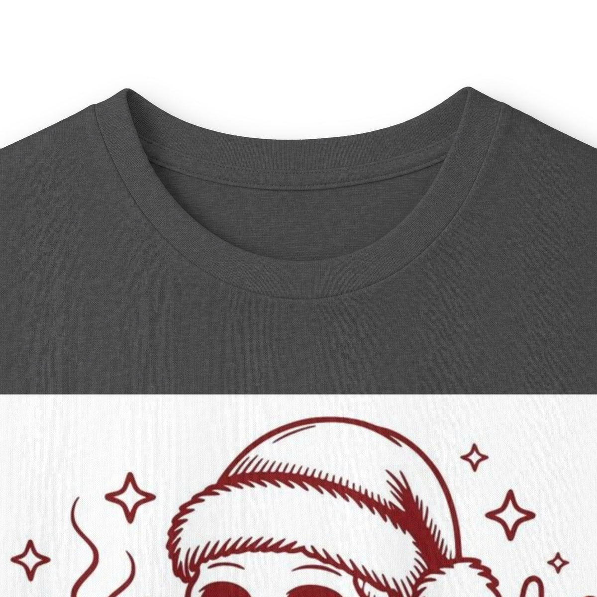 Santa's Favorite Ho Long Sleeve Tee — Funny Skull Christmas Shirt