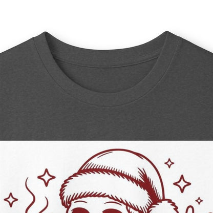 Santa's Favorite Ho Long Sleeve Tee — Funny Skull Christmas Shirt