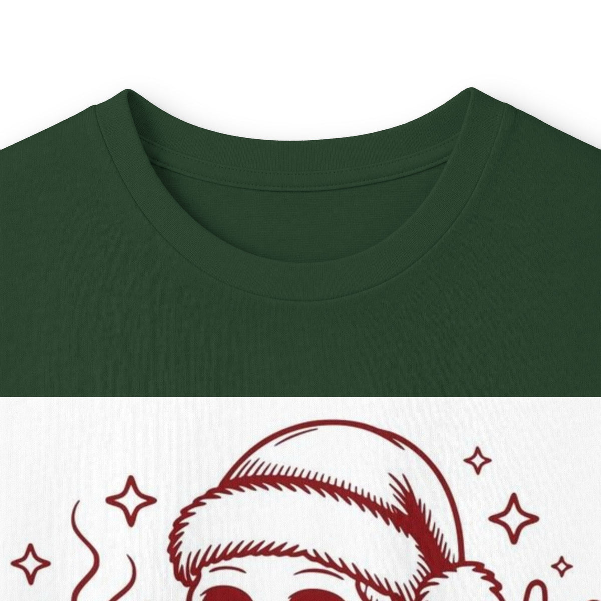 Santa's Favorite Ho Long Sleeve Tee — Funny Skull Christmas Shirt