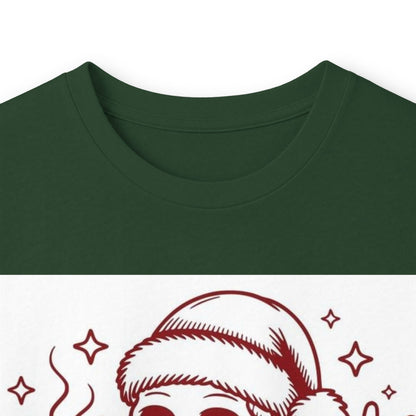 Santa's Favorite Ho Long Sleeve Tee — Funny Skull Christmas Shirt
